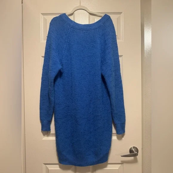 Free People Sunday Scoop Oversized Hi-Low Tunic Sweater - Picture 8 of 14